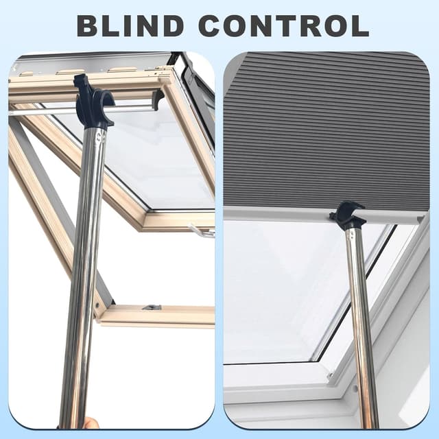 Detalle de Window Pole Opener 1.86m telescopic for blinds