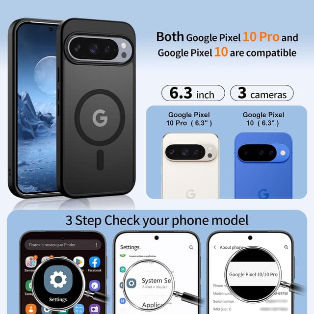 Detalle 2 de MagSafe Pixel 10 case, 12 ft drop