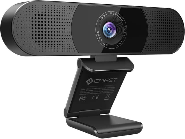 Detalle de EMEET C980 Pro 3-in-1 1080P Webcam (Wide Angle) with Microphone and Speaker