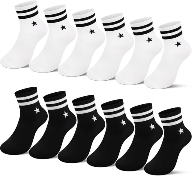 Thumbnail 6 de L&K-II 10/12 : chaussettes d’hiver enfant en coton (pack de 12 paires) motifs fusée Dino 2816