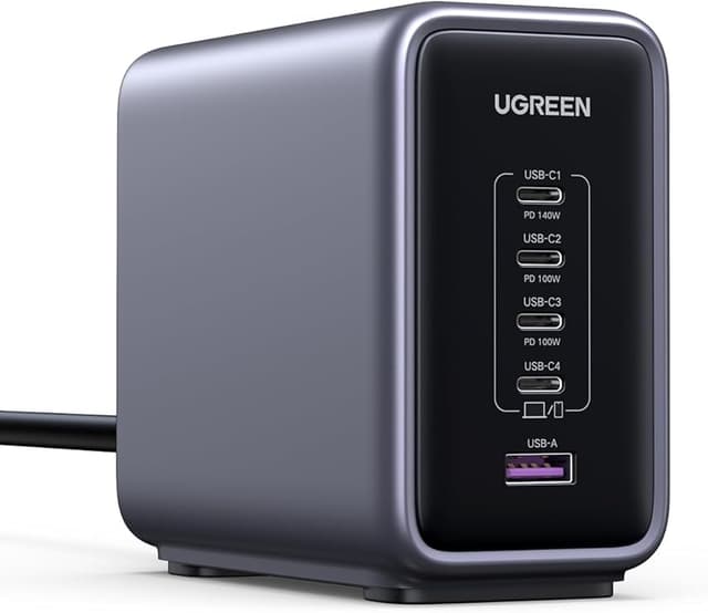 Imagen de UGREEN Nexode 300W Cargador USB C con 5 Puertos ⚡ en OfertitasTOP