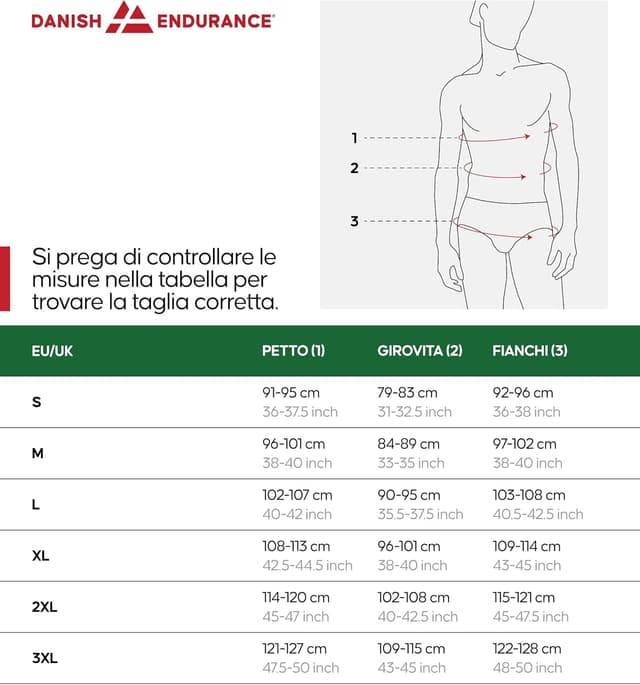 Thumbnail 6 de DANISH ENDURANCE Maglia Termica Lana Merino Uomo