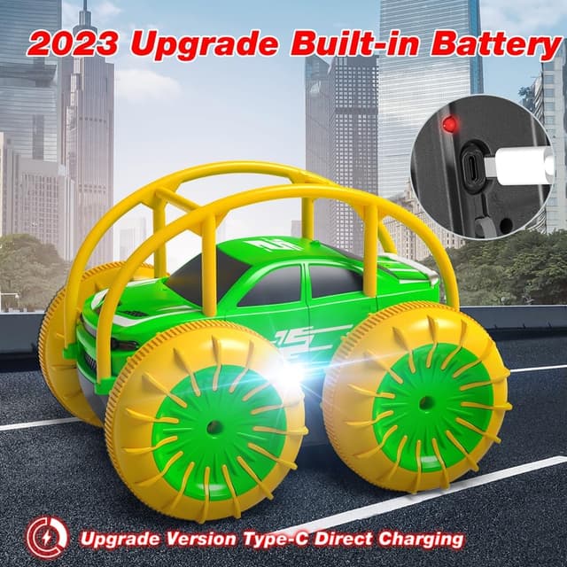 Detalle de MaxTronic Fast Direct Charging 360° Flip Waterproof RC Monster Truck (2.4GHz 4WD)