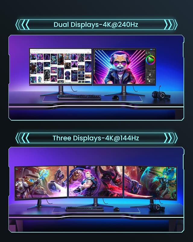 Thumbnail 5 de Silkland 16K DisplayPort Kabel 2.1 2M