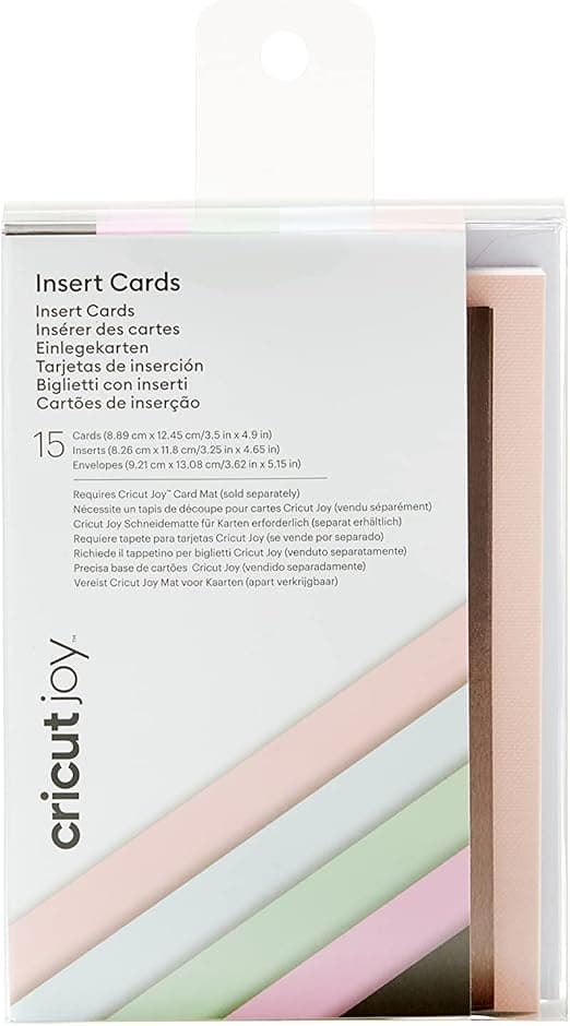 Imagen de Cricut Tarjetas de Inserción Macarrones 🎉 | Paquete de 15 en OfertitasTOP