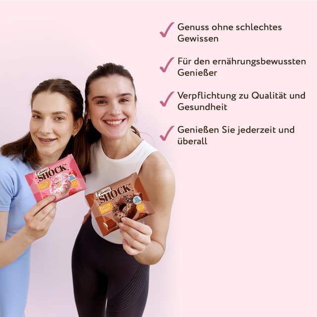 Detalle 2 de FitnesSHOCK Protein Donut 12 g Eiweiß