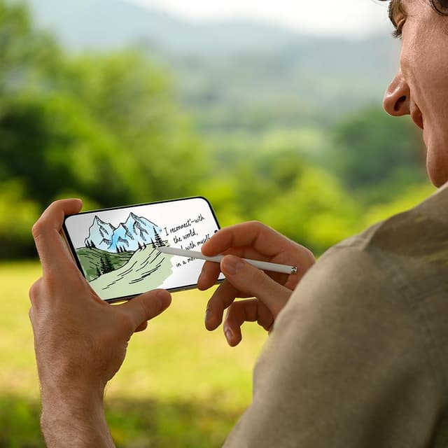 Detalle 1 de TCL Magnetic Flip Cover e stylus elettromagnetico NXTPAPER 60 Ultra: custodia con supporto e scrittura a bassa latenza