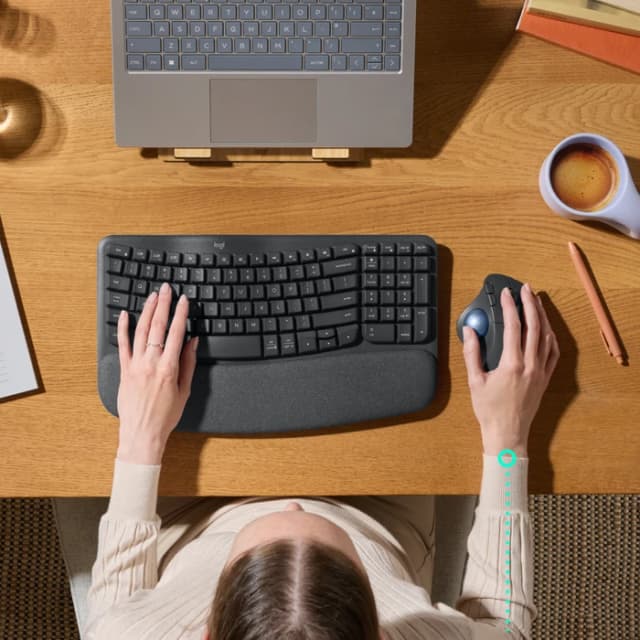 Thumbnail 7 de Logitech ERGO M575S Wireless Trackball Maus Schwarz