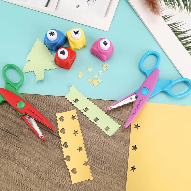 Thumbnail 6 de Lot de 6 Ciseaux de Bricolage pour Enfants