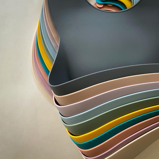 Thumbnail 6 de Moonkie Babylätzchen aus Silikon im 2er-Set