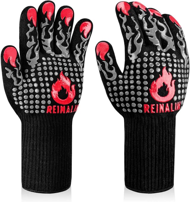 Imagen de Reinalin Guanti da barbecue resistenti fino a 800°C en OfertitasTOP