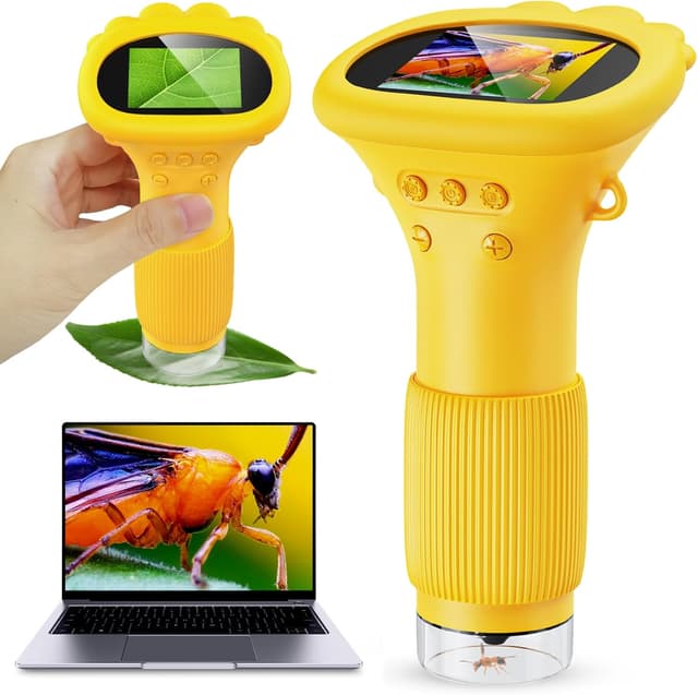 Detalle de Ashfly Kids Microscope 1000X Portable Miniscope