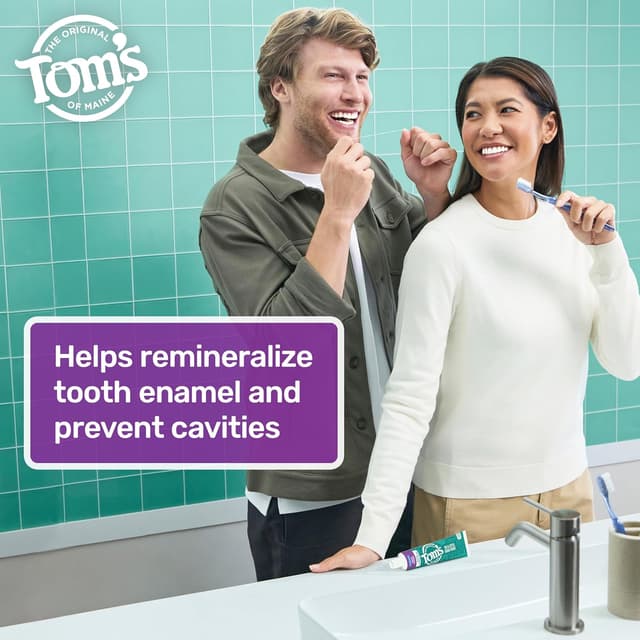 Thumbnail 5 de Tom's of Maine Whole Care Peppermint Toothpaste 4 oz. 🪥