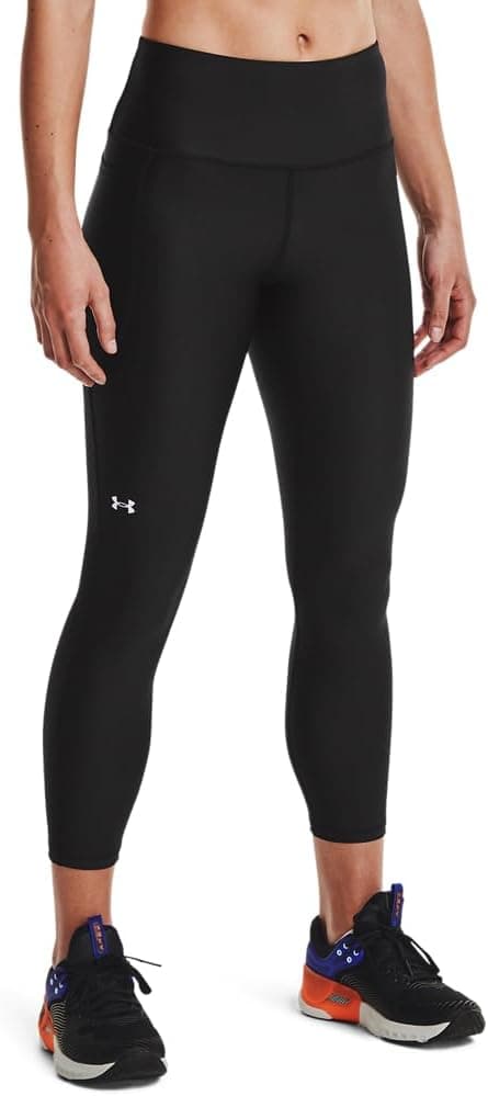 Detalle de Under Armour Tech Hi Ankle Leggings Damen – leichte High-Waist Leggings mit 4-Way-Stretch