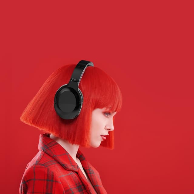 Detalle 2 de Meliconi Speak Clear 🎧 Auriculares Bluetooth 5.3 con Cancelación de Ruido