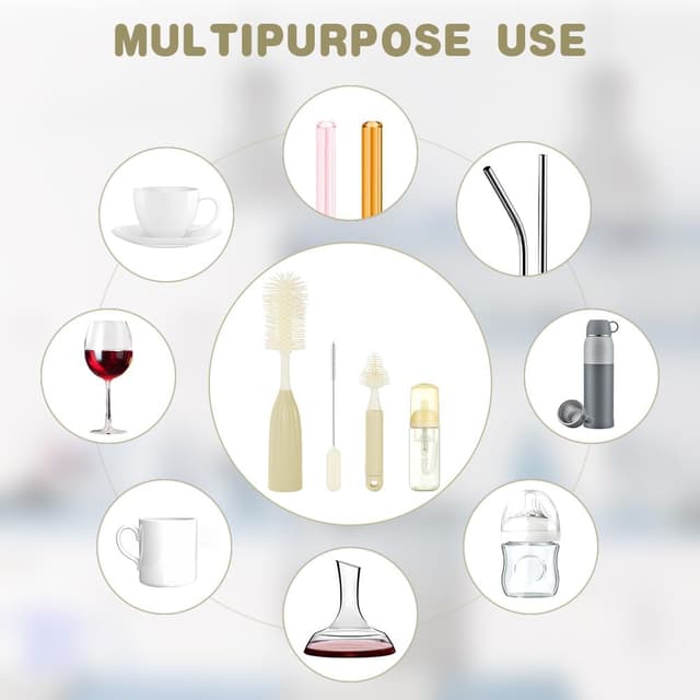 Thumbnail 6 de Vicloon bottle brush set 3-in-1