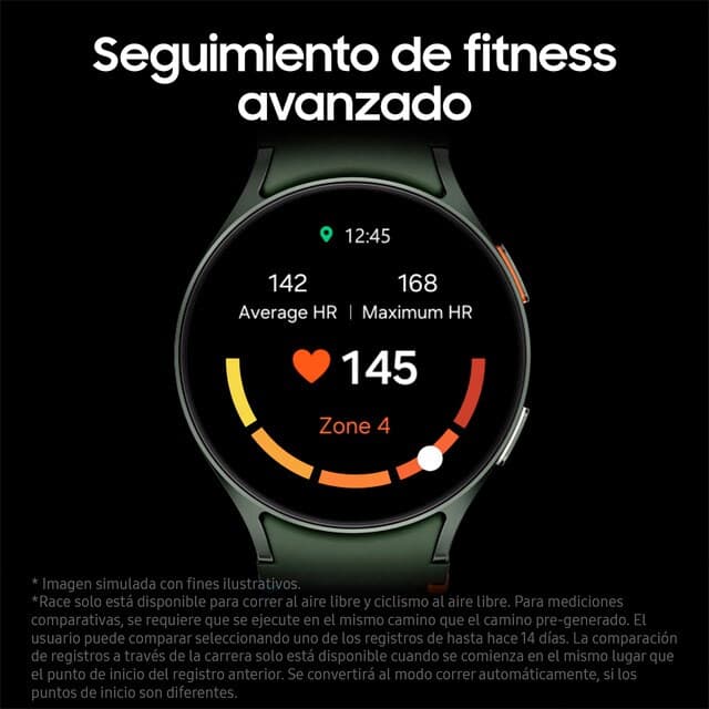 Detalle 2 de Samsung Galaxy Watch7 40mm Crema 💙 Bluetooth Smartwatch