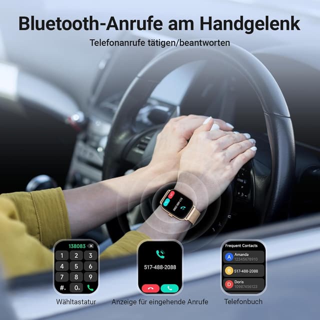 Thumbnail 3 de Samsung Galaxy Smartwatch mit Telefonfunktion 1,85" Fitnessuhr