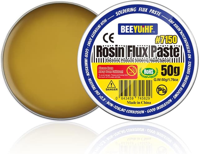Detalle de BEEYUIHF Colophane Pâte de flux 50g