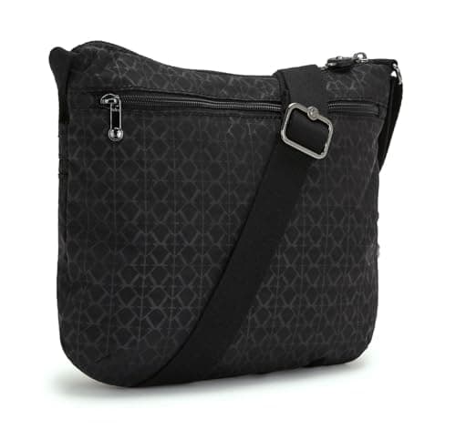 Detalle de Kipling Arto Bandolera mediana negro