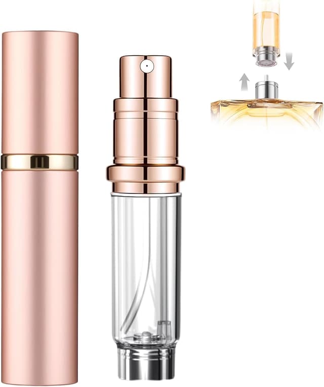 Detalle de szyanlai Portable Perfume Atomiser 5ml Rose Gold