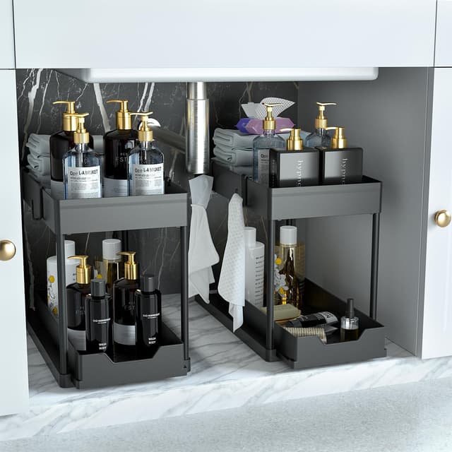 Detalle de DEKAVA Under Sink Storage 2 Pack 2 Tier