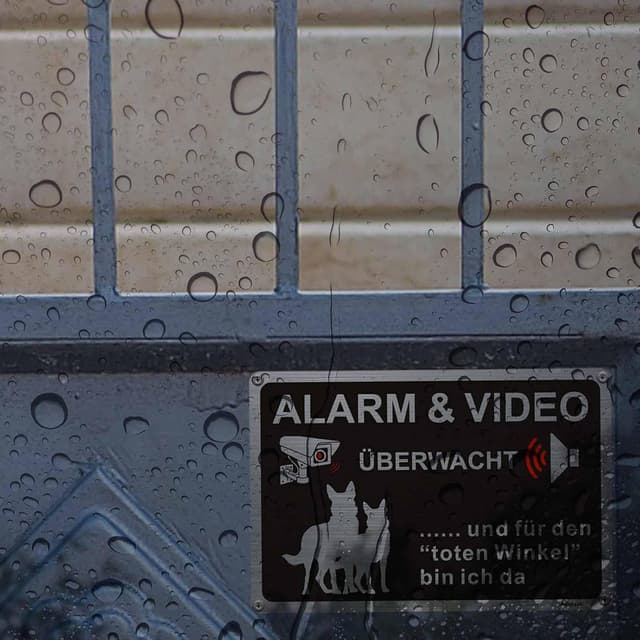 Thumbnail 3 de Ashoaza Schild Alarm und Videoüberwachung 30x20