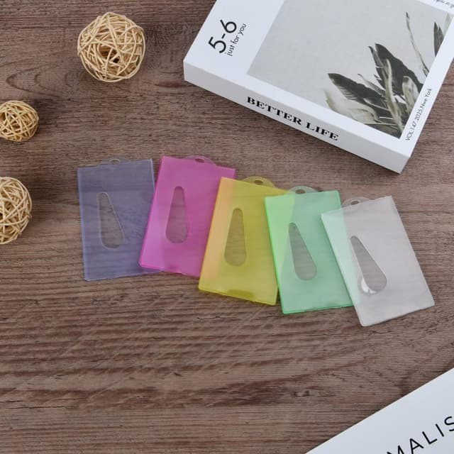 Thumbnail 4 de Vicloon ID Badge Holder 5 unidades 8,5x5,5 cm 🎫