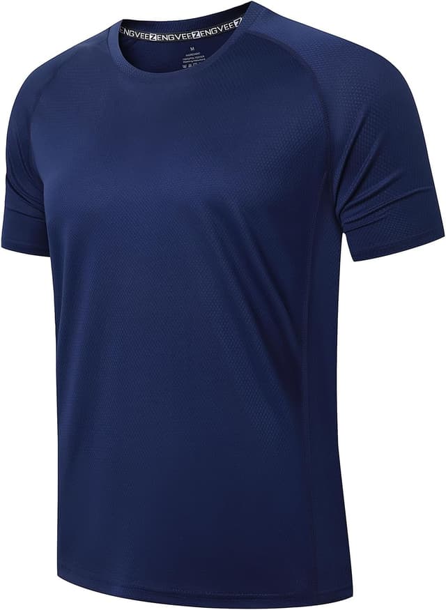 Detalle 2 de LUWELL PRO 3 Pack Men’s Running T-Shirts (Quick Dry, Moisture Wicking, Breathable)