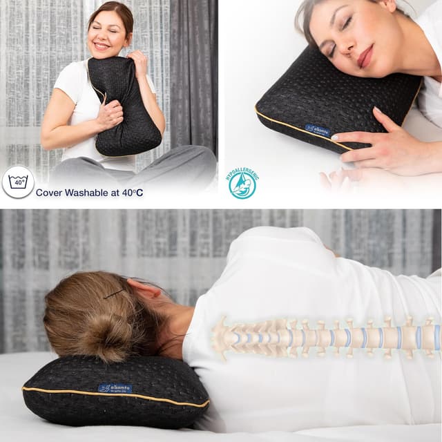 Thumbnail 4 de alkamto Travel Pillow Ergonomic Neck Support