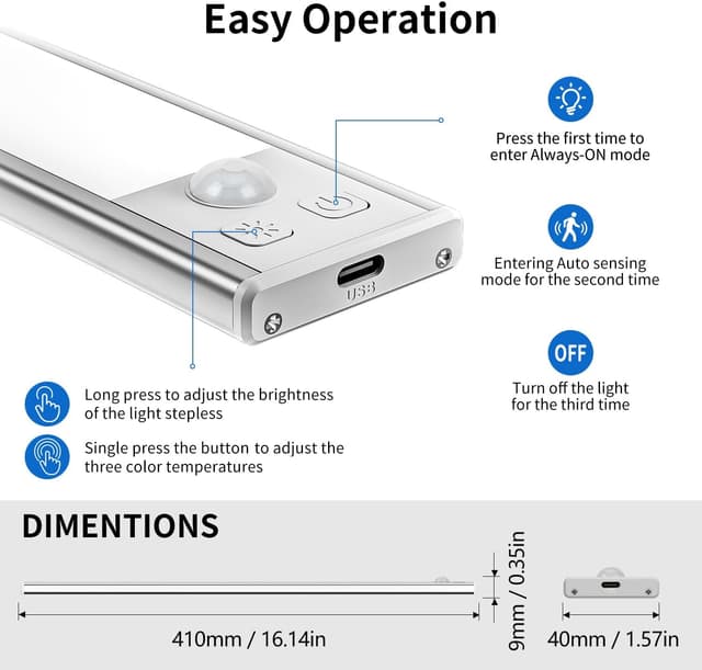 Detalle de OUILA OUILA Luce Armadio LED 9 mm