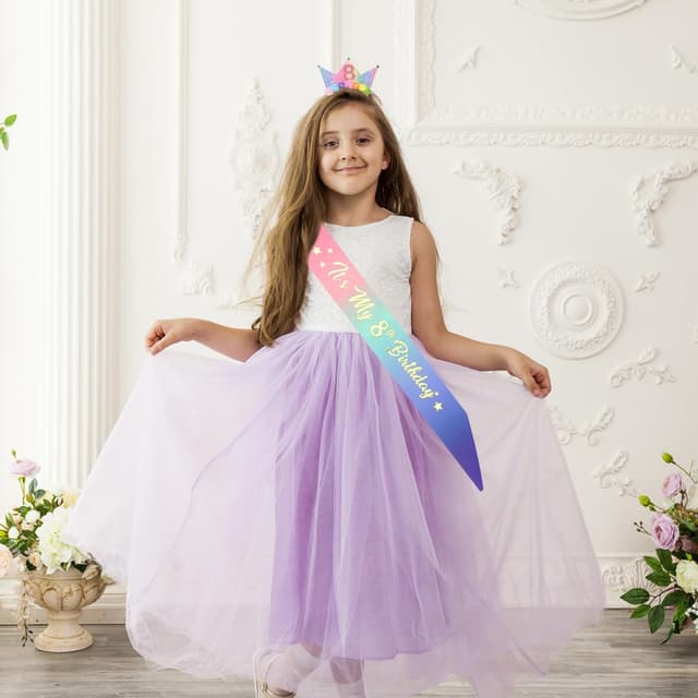 Thumbnail 5 de Leixi Headband & Glitter Sash Set