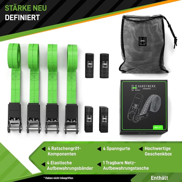 Thumbnail 3 de Hardtwerk® Spanngurte mit Ratsche 6 m