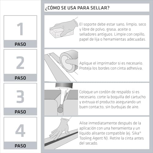 Thumbnail 5 de Sikaflex 11 FC Purform 300ml masilla multiusos 🏷