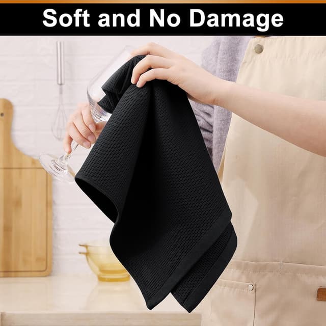 Thumbnail 3 de Homaxy 100% Cotton Kitchen Towels 16 x 26 inches 🍽