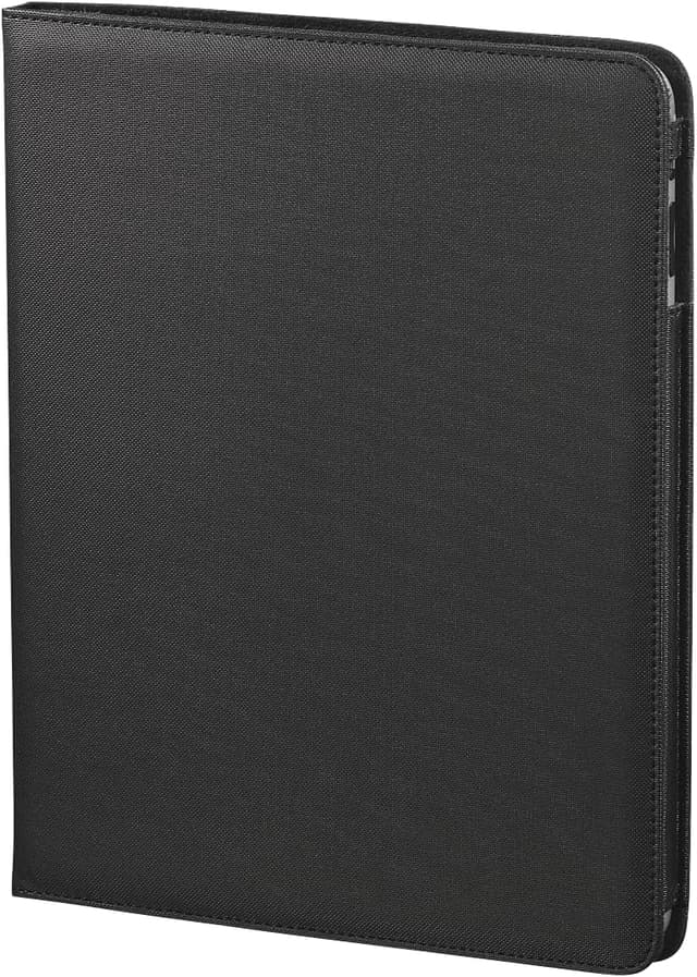 Detalle de Hama eBook-Case Arezzo – Schutz-Hülle mit integriertem Magnet für Kindle WiFi/Paperwhite & Kobo Touch/Glo (klappbar), schwarz