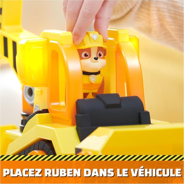 Detalle de Ruben & Compagnie – Véhicule Deluxe Ruben (voiture figurine Pat Patrouille) pour enfants 3 ans et +