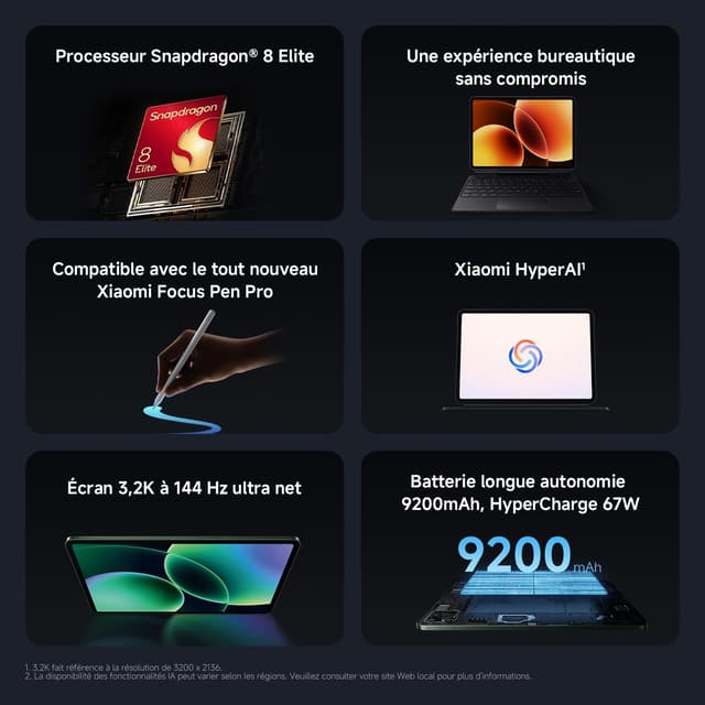 Thumbnail 2 de XIAOMI Pad 8 Pro Tablette 11.2