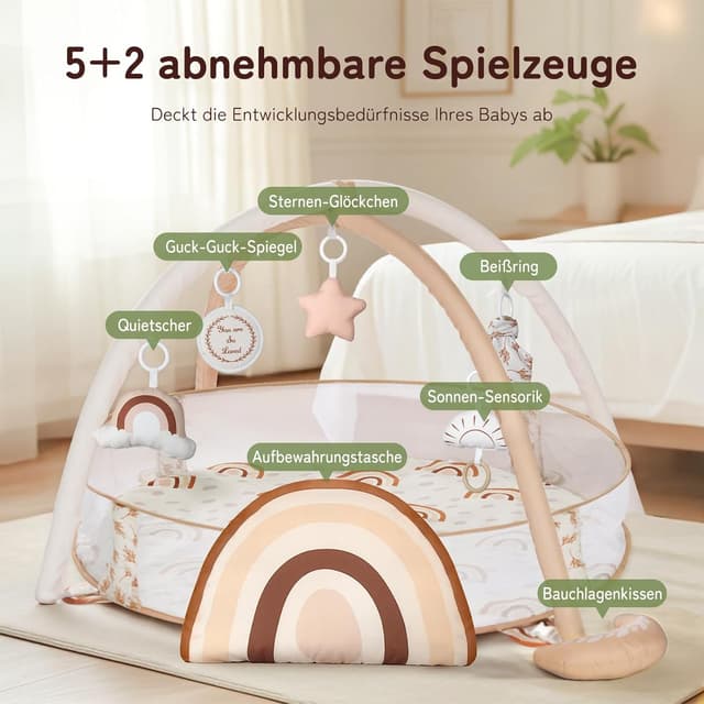 Thumbnail 5 de Mallify Baby-Spielbogen 6-in-1 XL