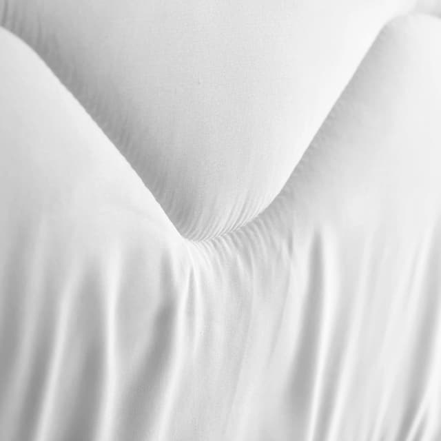 Detalle de RESTILO Ganzjahres-Bettdecke 200x220 cm (Inez) antiallergisch, waschbar bis 95°C, Öko-Tex Standard 100