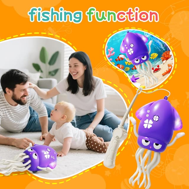 Thumbnail 4 de KJIXYUNG Pulpo Bailarín con Luces y Música