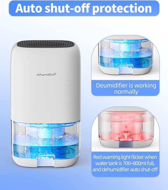 Thumbnail 1 de TABYIK 35 Oz Dehumidifier for Small Spaces