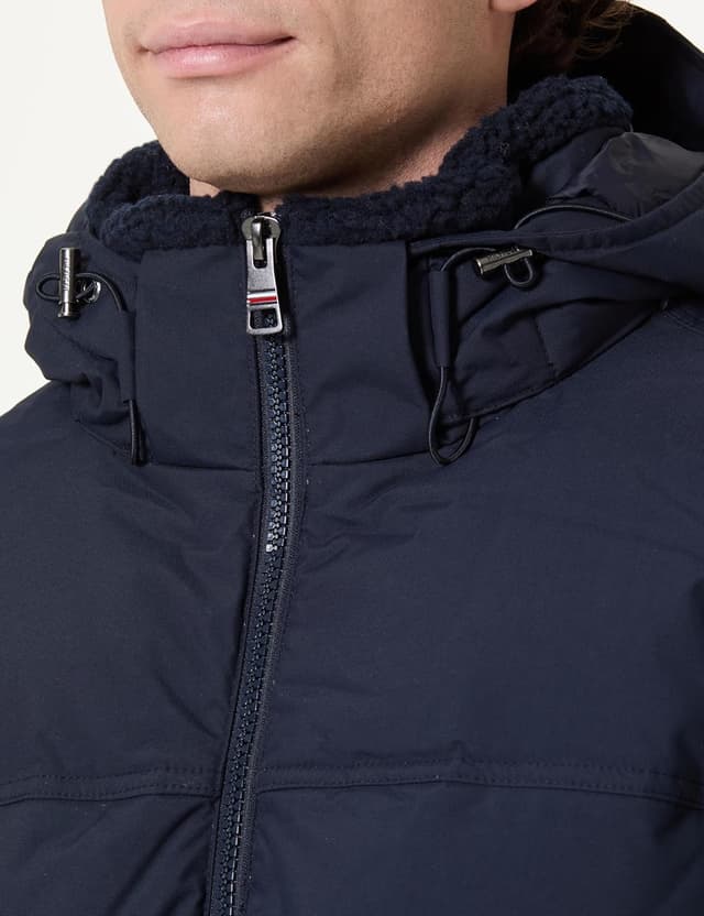 Detalle de Tommy Hilfiger Rockie Utility : veste matelassée homme matelassée avec capuche