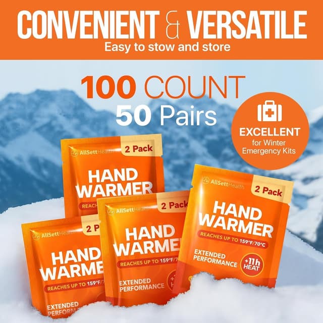 Thumbnail 6 de Disposable Hand Warmers 11h 100 Pack