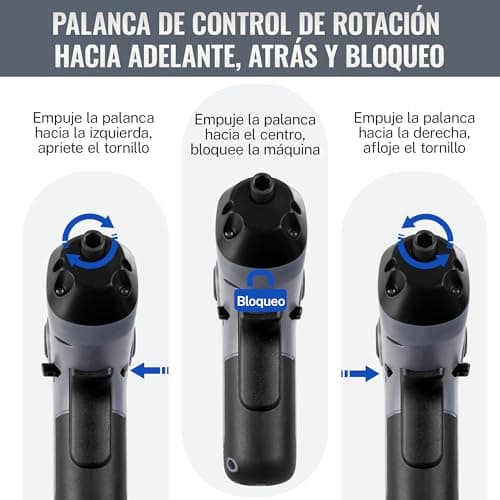 Detalle 2 de WORKPRO Perceuse Visseuse 6Nm avec LED