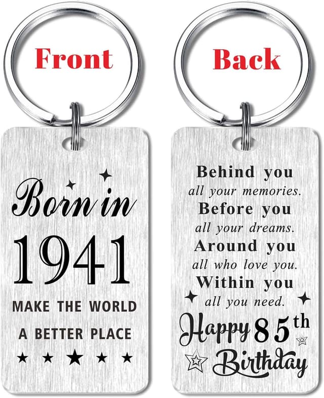 Thumbnail 3 de Gezxin Happy Birthday Keyring 85th