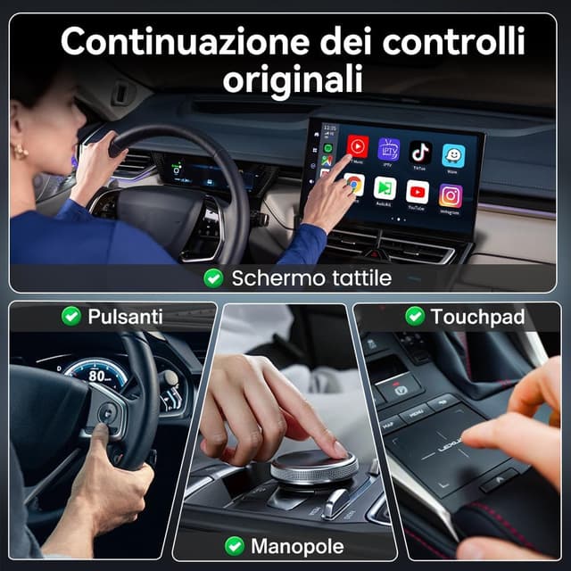 Thumbnail 5 de CarlinKit Android 13.0 RAM 4G + ROM 64G per auto