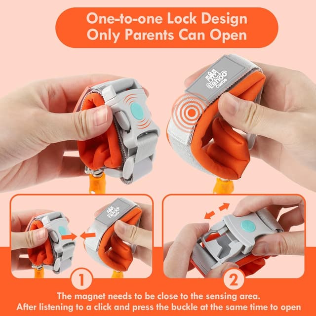 Detalle de Lehoo toddler walking reins 1.5 m