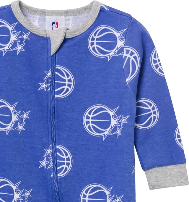 Detalle de Gerber Unisex-Baby NBA Team Sleep ’N Play (Cozy One-Piece)