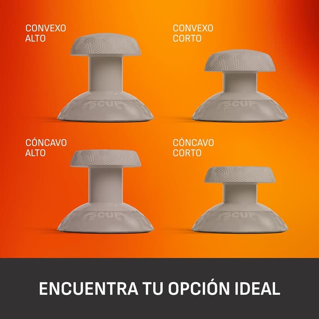 Detalle 2 de SCUF Valor Pro kit de sticks 4 piezas Gris Claro